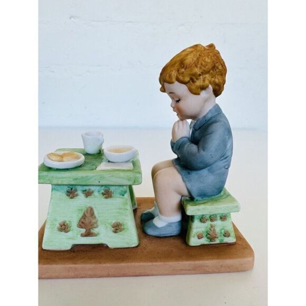 Bessie Pease Gutmann Collectibles 1985 "Thank You God" Figurine‎ #H1878
